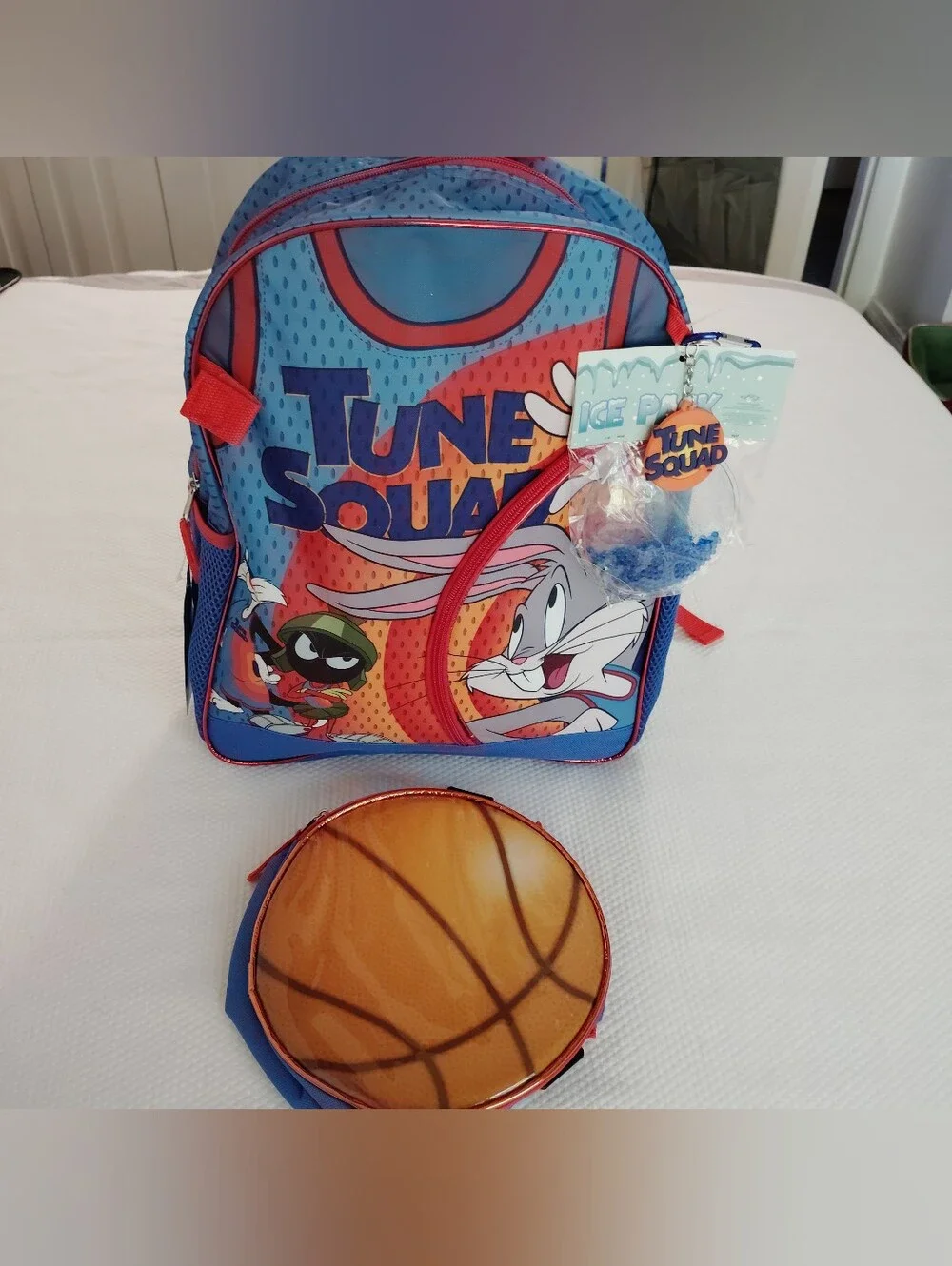 Space Jam A New Legacy Backpack Insulated Lunch Bag Zipper Closure Boys